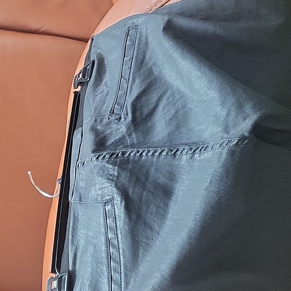 EUC 🩵HELMUT LANG Coated black jeggings - Picture 4 of 10